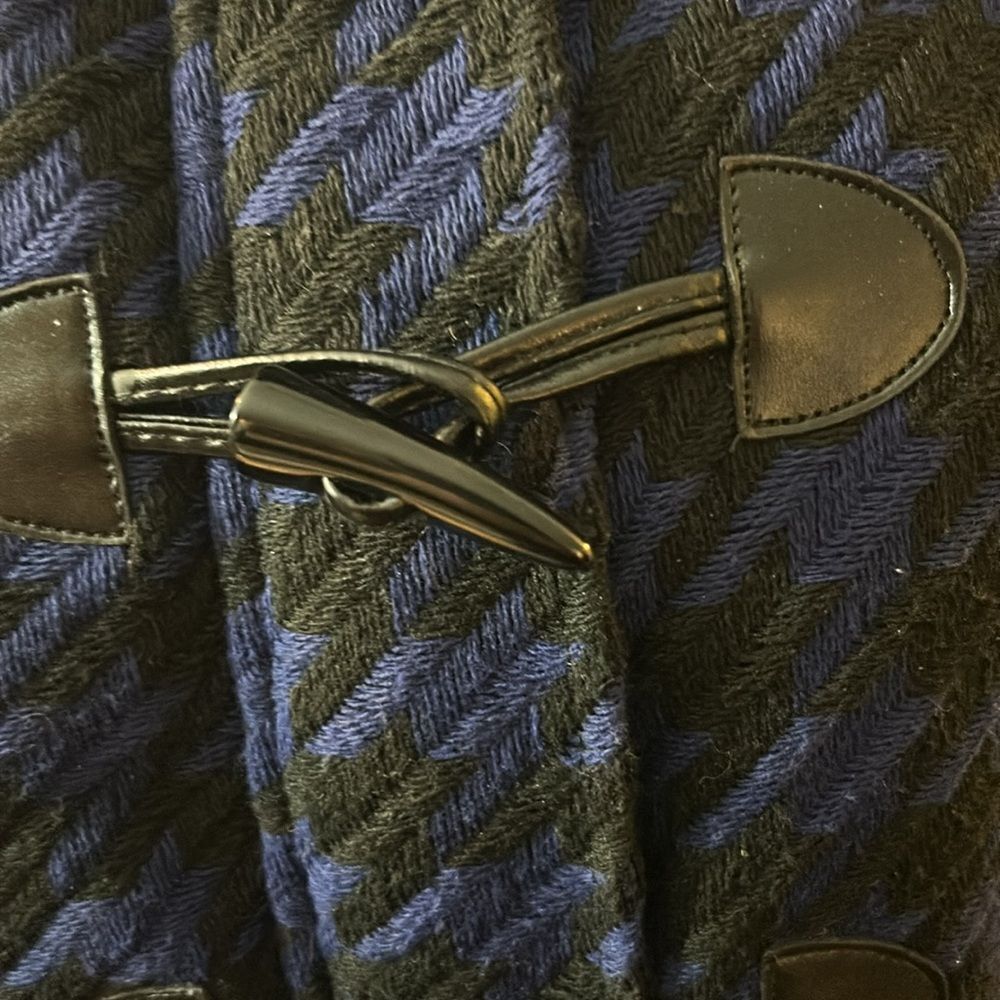 Rampage Houndstooth Maddy Toggle Jacket - image 8